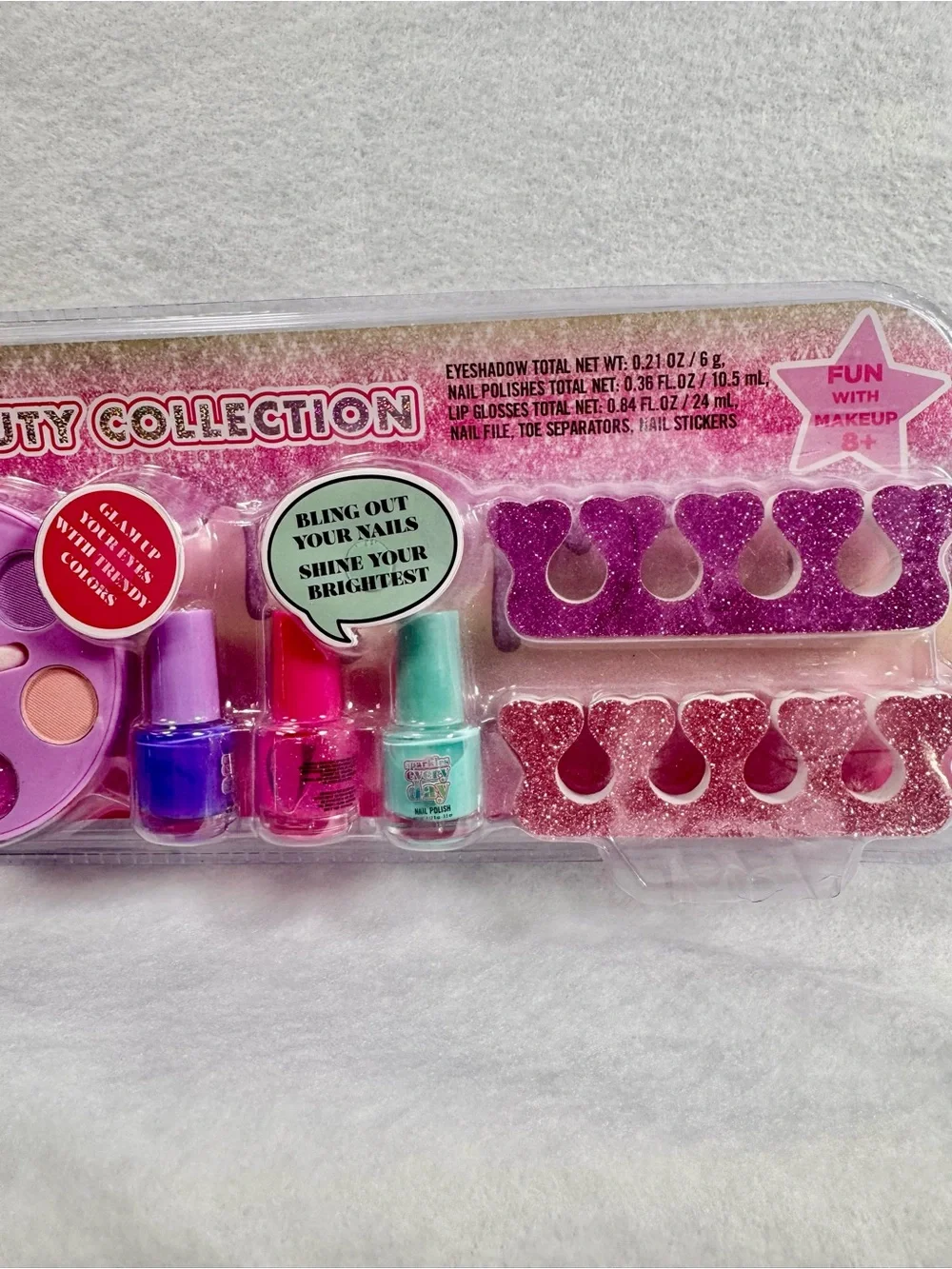 Sparkle Every Day Mega Glam Beauty Collection NIP Makeup Set Age 8+